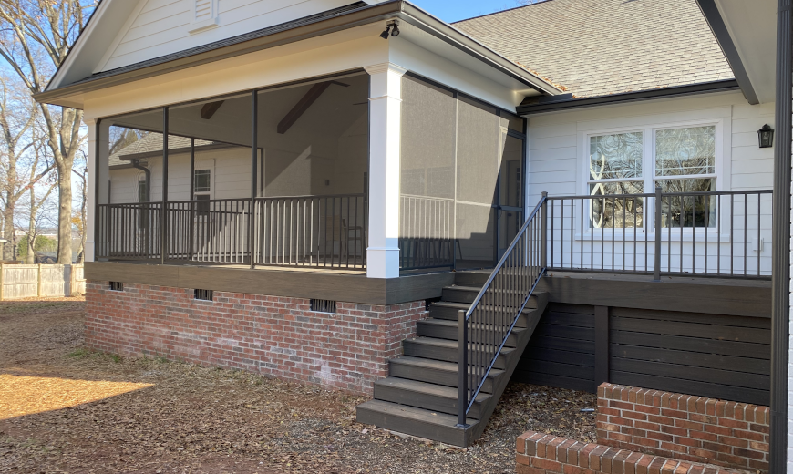 screened in porch